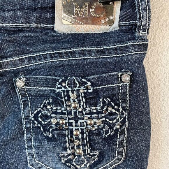 Miss Chic Denim Cut Offs Size 3 EUC - Picture 6 of 8